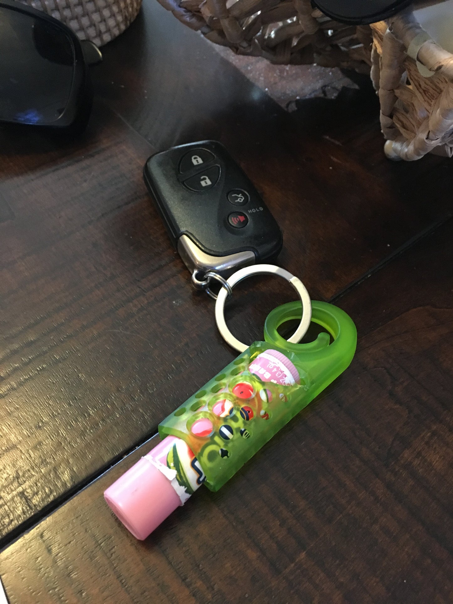Small Bic Lighter & Lip Balm Holder