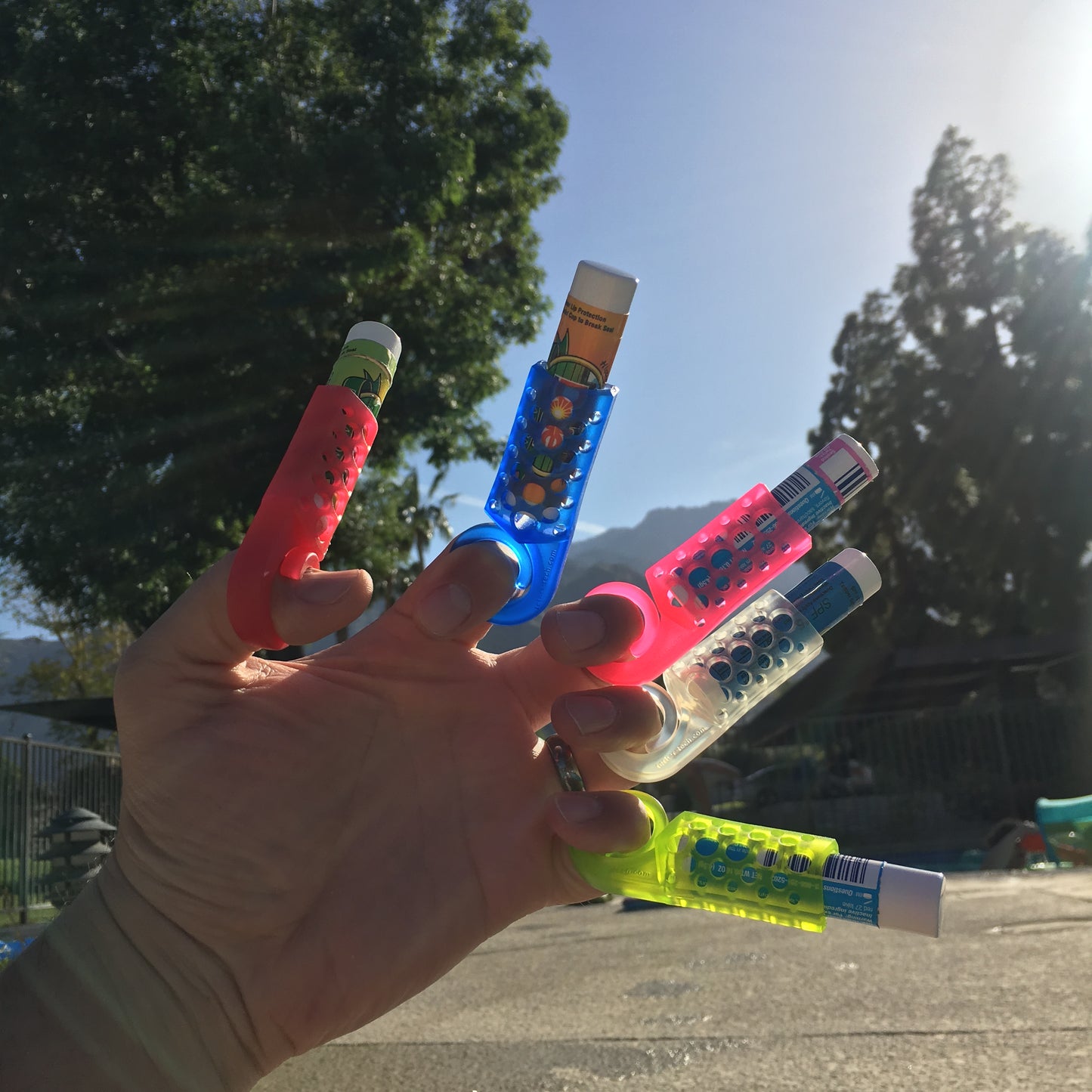 Small Bic Lighter & Lip Balm Holder