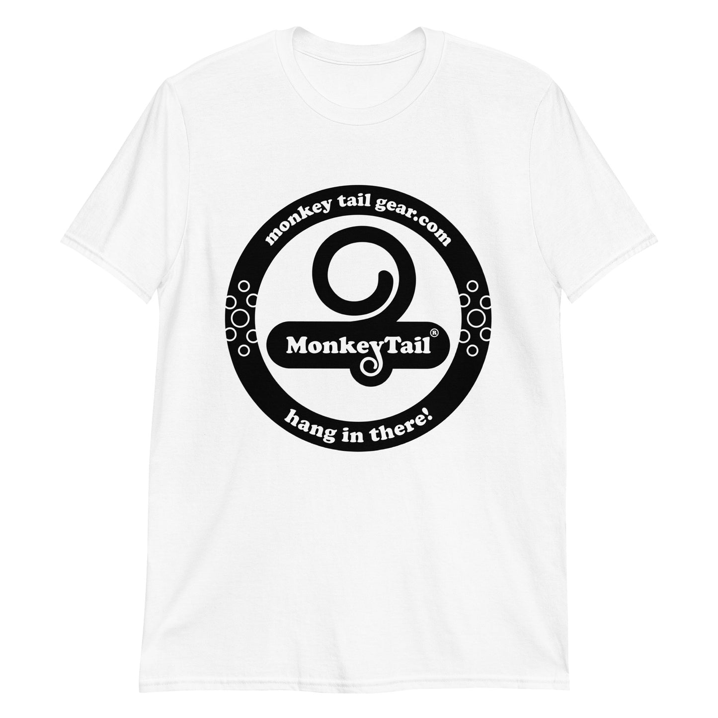 MonkeyTailGear 'Wheel' Logo graphic t-shirt