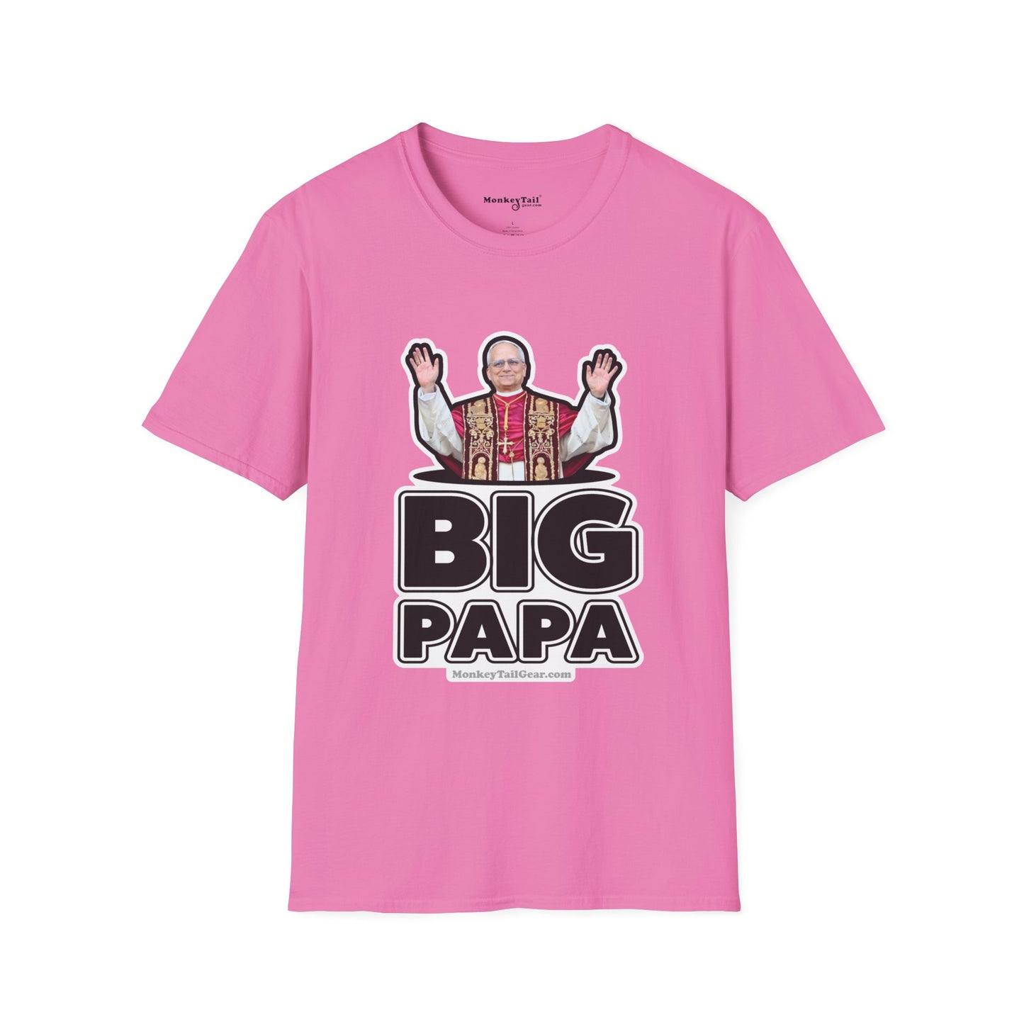 'Big Papa' Pope Leo T-Shirt - American Pope Tribute