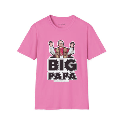 'Big Papa' Pope Leo T-Shirt - American Pope Tribute