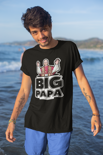 'Big Papa' Pope Leo T-Shirt - American Pope Tribute