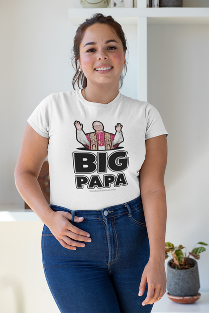 'Big Papa' Pope Leo T-Shirt - American Pope Tribute