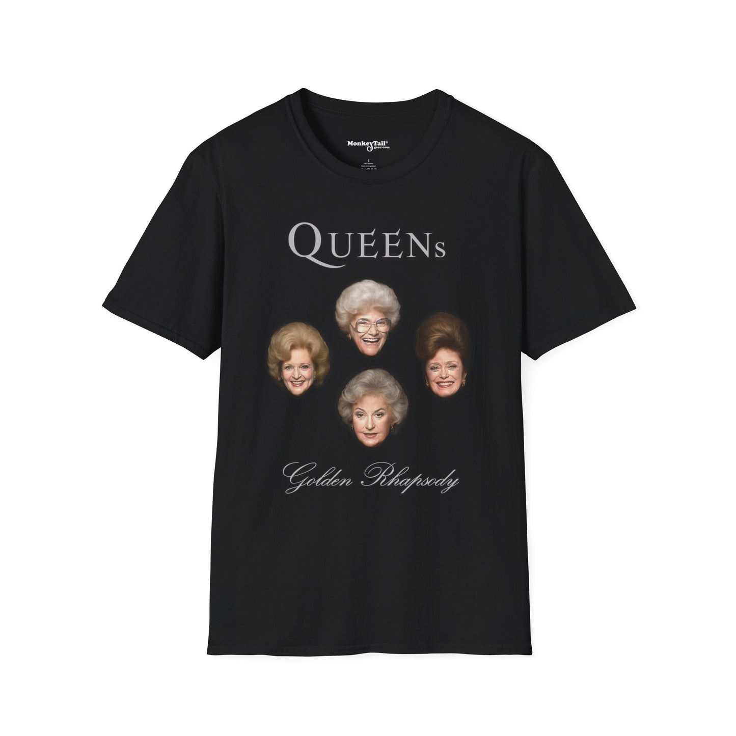 QUEENs Golden (Girls) Rhapsody Mock Album T-Shirt