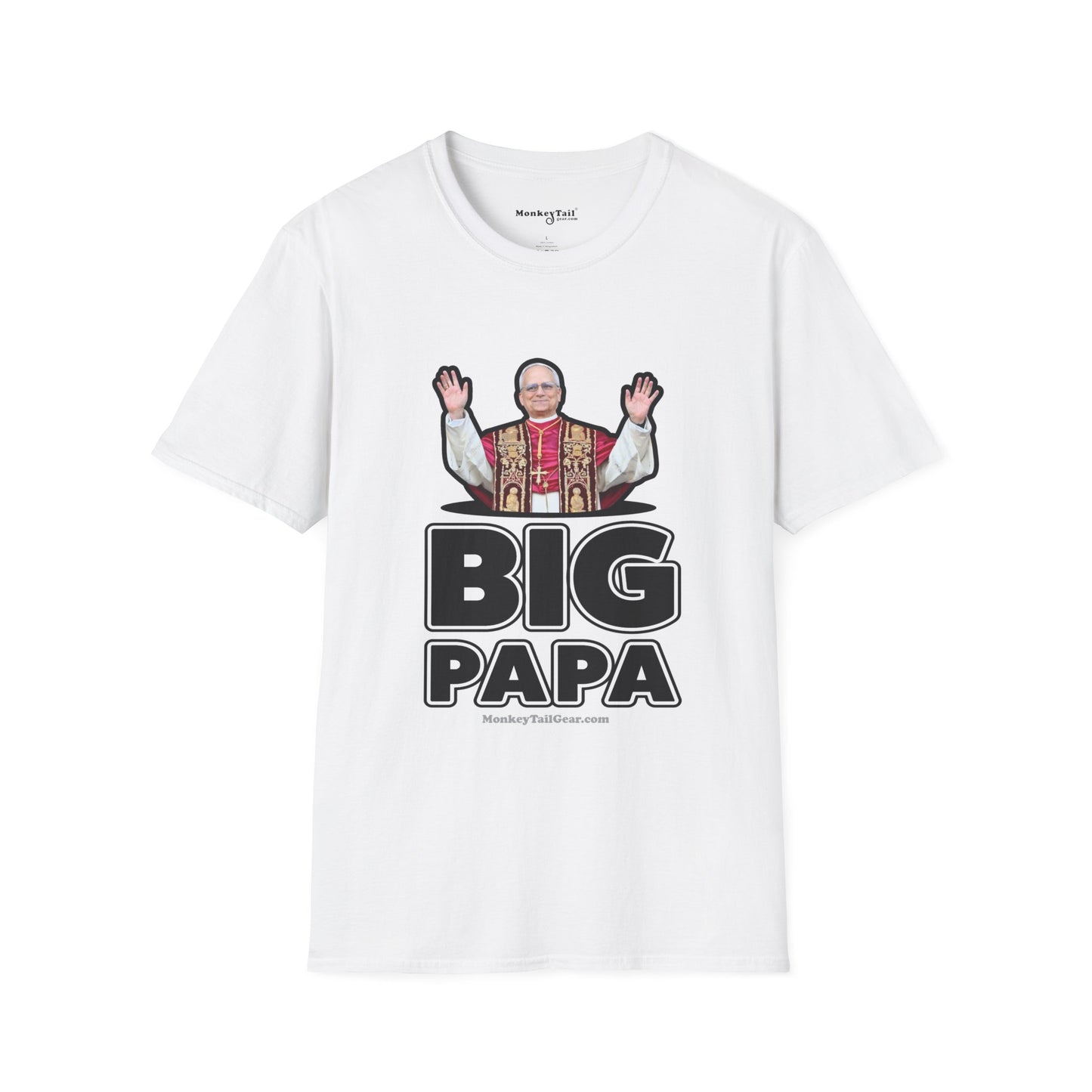 'Big Papa' Pope Leo T-Shirt - American Pope Tribute