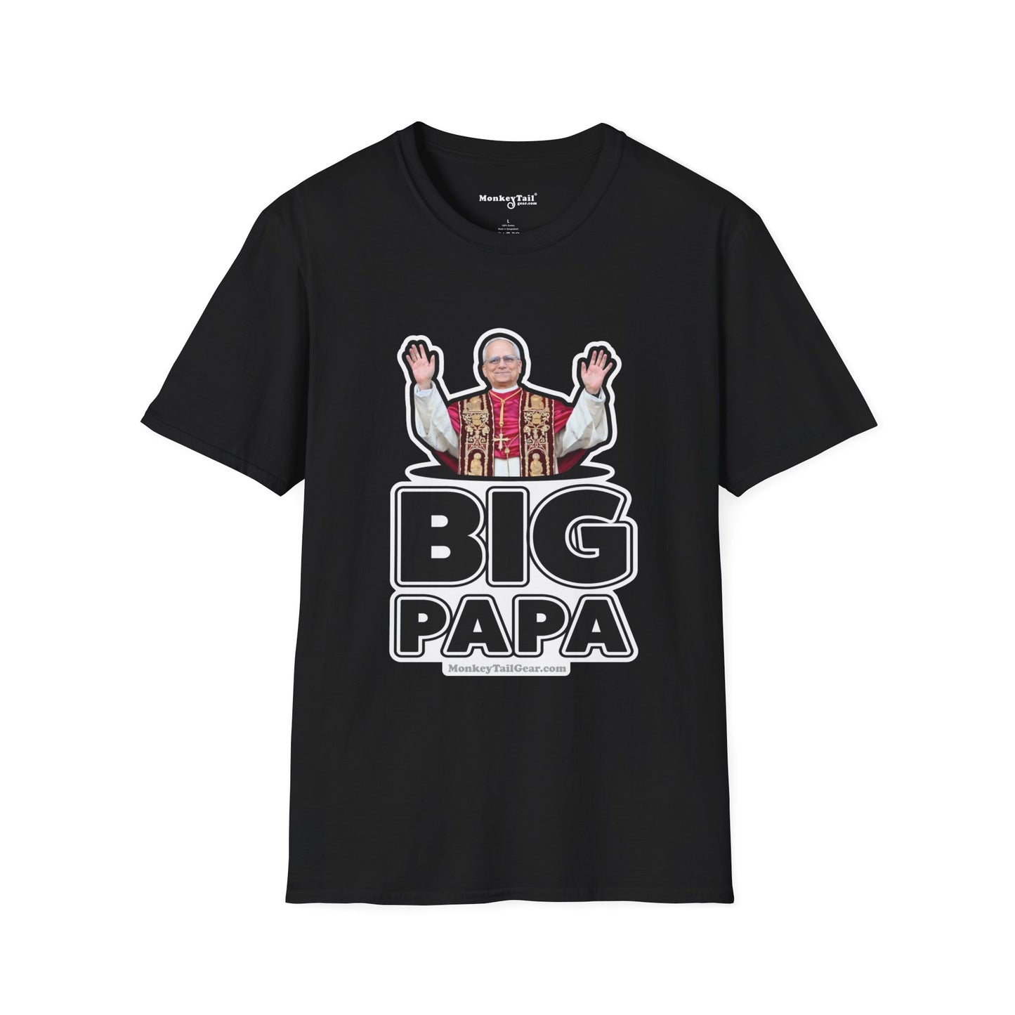 'Big Papa' Pope Leo T-Shirt - American Pope Tribute