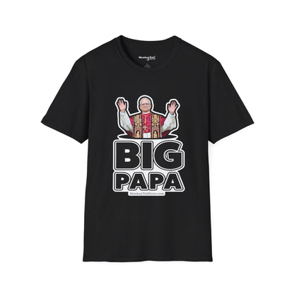 'Big Papa' Pope Leo T-Shirt - American Pope Tribute
