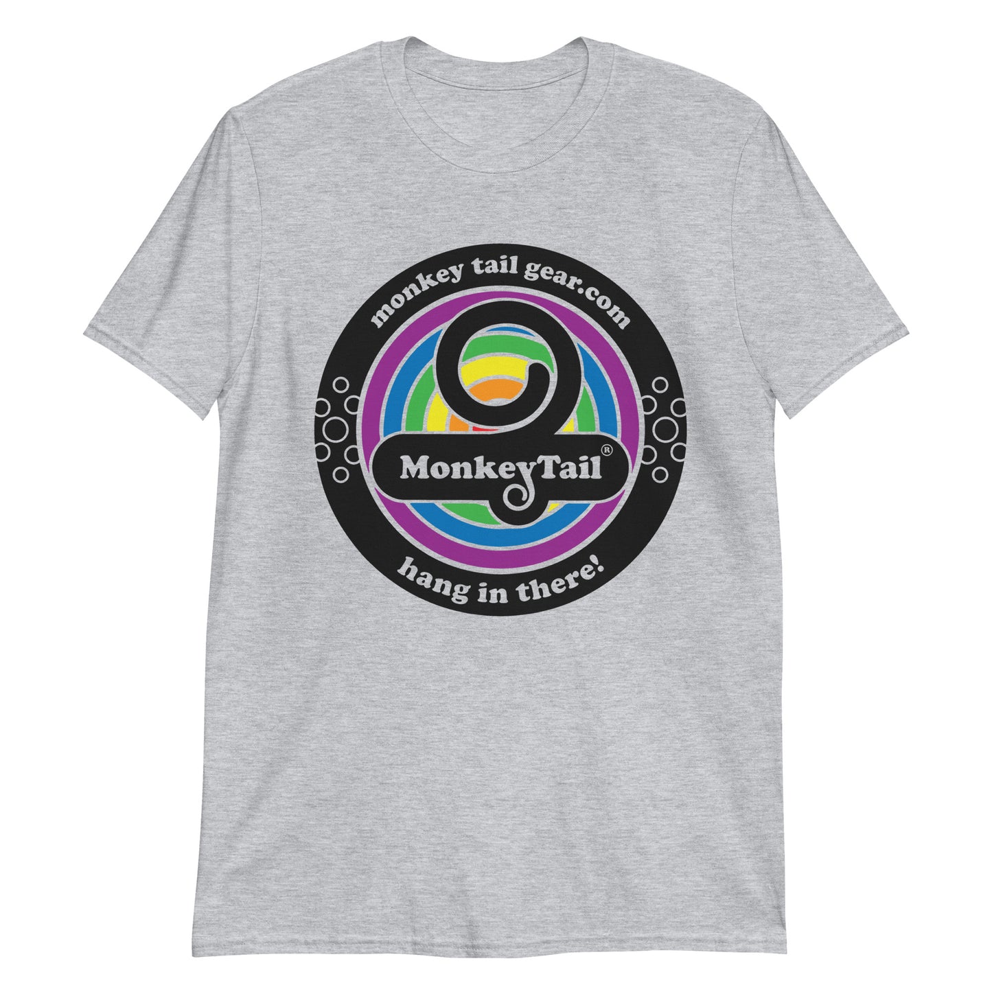 MonkeyTailGear Rainbow 'Wheel' graphic t-shirt