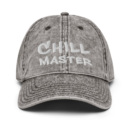Chill Master - Wins it All! - Vintage Cotton Twill Cap